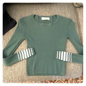 Pull and Bear crop long sleeve
